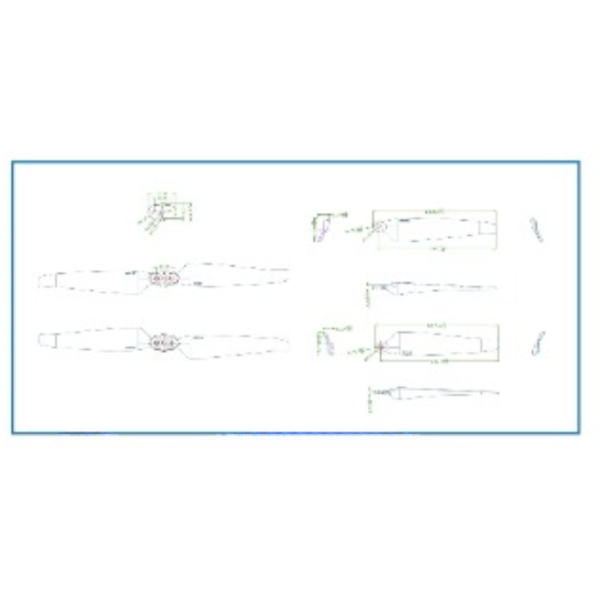 Second image of 9545 Two-Blade Folding Propeller