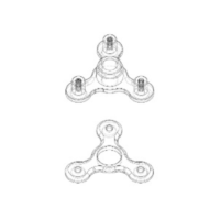 1148 3-blade folding propeller structural dimensions