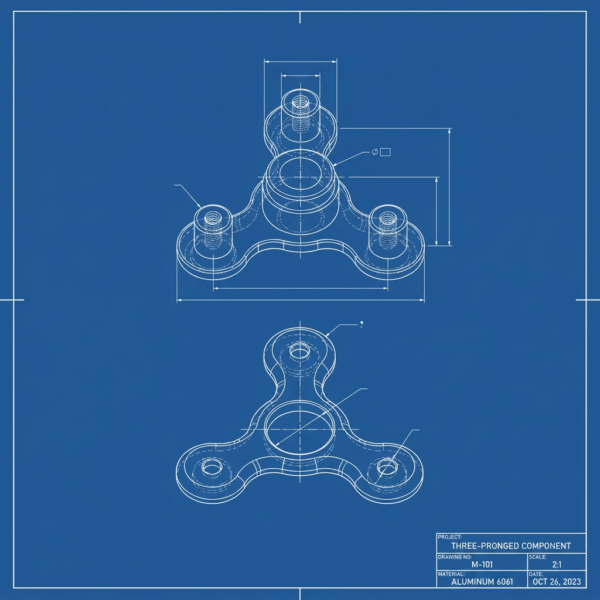 Second image of 9545 3-Blade Folding Propeller