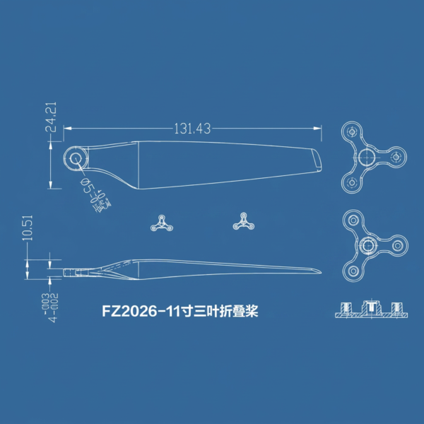 Second image of 1145 3-Blade Folding Propeller